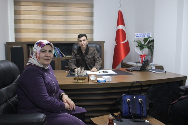 Ak Parti Kahramanmaraş Türkoğlu Kadın Kolları Başkanı İş Kadını Hidayet Kardaş
