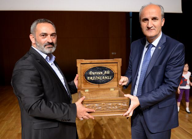 Dulkadiroğlu Belediye Başkanı Necati Okay ve Dursun Ali Erzincanlı
