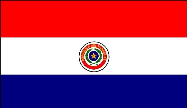 Paraguay Bayrağının Önü